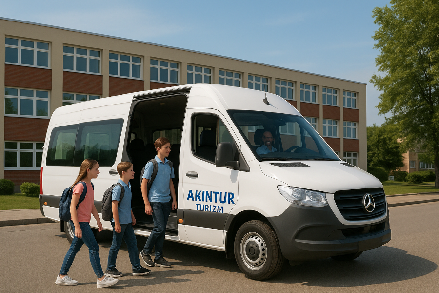 Güvenli Öğrenci Taşımacılığında Akın Turizm Farkı